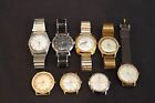 Mixed Lot of 8 Vintage Men's Timex Wristwatch Watch Automatic Dynabeat Electric