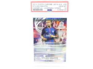 2017-18 Topps Chrome UEFA UCL Champions League Lightning Strike Refractor Rookie