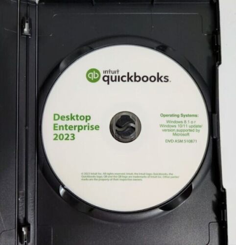 INTUIT QUICKBOOKS DESKTOP ENTERPRISE 2023 Full DVD For windows