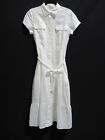 Elie Tahari Sky White Linen Shirt 96958 Dress *NWT*