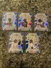 2018 Leaf 70th Anniversary Blue Ronald Acuna Jr. (5 card lot) One of 50 #'d Sets