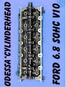 FORD TRITON F250 F350 6.8 SOHC  V10  3 VAL CAST#9C3E CYLINDER HEAD LEFT 08-17