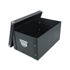 Collapsible Storage Box, Decorative Memory Box with Lid & Metal Reinforced Co...