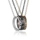 NEW 3 pcs  Best Friends Forever Pendant Friendship Ring Charm Necklace BFF Gift