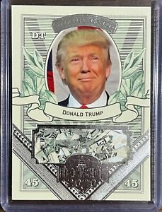 2020 Decision Series POTUS 45 Donald Trump Money Card US Currency Relic #MO01