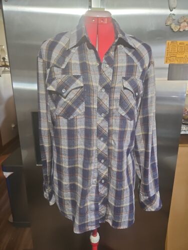 Vintage Kennington California Western Button Up Shirt Size L Womens
