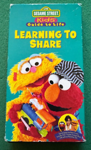 Sesame Street - Kids Guide to Life: Learning to Share VHS + FREE DVD