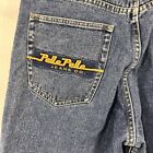 Vintage Pelle Pelle Jeans Men’s 34x33 Baggy Loose 90s Hip Hop Sreetwear Y2K