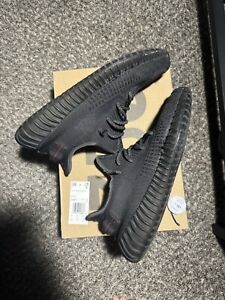 Size 10.5 - adidas Yeezy Boost 350 V2 Low Black Non-Reflective
