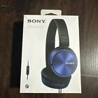 Sony MDR-ZX310AP Blue Over the Ear Stereo Headset