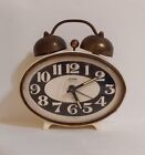 Vintage Working Linden Black Forest Wind Up Alarm Clock West Germany