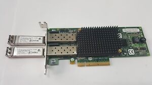 Sun/Emulex 8GB Dual Port Fibre Channel LPE12002 PCI-e Low Pro 371-4306-01 TESTED