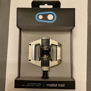 Crank Brothers Mallet Trail Pedals Silver , New