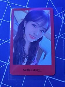 Twice More and More Tzuyu Photocard