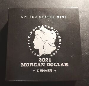 2021 Morgan Dollar, Denver Mint, O.G.P. And C.O.A.