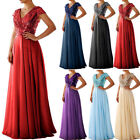 Women Sequin Bridesmaid Wedding Cocktail Maxi Dress Prom Ball Gown Evening Party