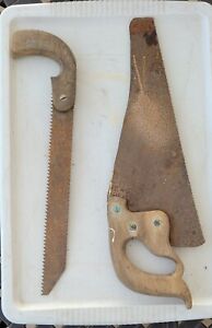 Lot of 3 Old/Vintage Hand Saws