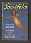 August 1947 Jacobs Sports – Sportfolio Magazine – Zoe Ann Olsen Cover  #M200