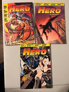 Hero Illustrated Magazine Vol 1 No 5 Nov 1993 Marvel Comics  (lot of books)