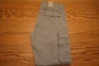 NWT MEN'S LEVI ACE CARGO PANTS Multiple Sizes At Waist Relaxed Tapered Gray $69
