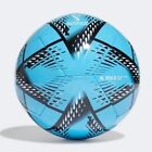 ADIDAS Al Rihla Club Soccer Ball FIFA World Cup Qatar 2022 Blue Sz 5 New