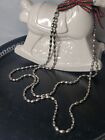 Silver Color Beaded Necklace 58