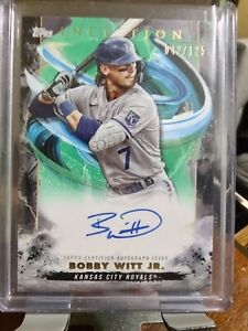 2023 Topps Inception Base Rookie and Emerging Stars Auto Bobby Whitt Jr. #42/125
