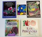 Gardening PERENNIALS Book Lot Of 4 Garden Guide, 100 Easy Perennials, Planting