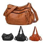 Women Vintage Handbag Tote Hobo Bag Soft PU Leather Crossbady Shoulder Bag Purse