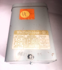 WESTINGHOUSE 6E216 TYPE EPB TRANSFORMER 0.25 kVA 120x240V 12x24V NOS