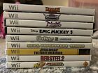 New ListingLot of 9 Nintendo Wii Video Games Tested READ Description.