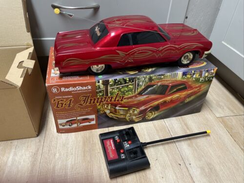 VINTAGE RARE RED Radio Shack ‘64 Impala Lowrider Radio Control Hydraulics R/C  