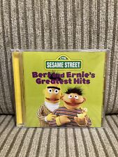 Sesame Street Bert and Ernie's Greatest Hits Soundtrack CD 1996 Tested