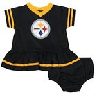 Pittsburgh Steelers Baby Dazzle Dress Panty Set, Gerber NFL NB 3-6m 6-12m 18m