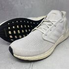Adidas UltraBoost 20 Triple White Men Sz 13 M Primeblue Knit Shoes Sneakers