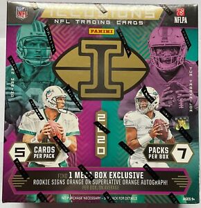 2020 Panini Illusions NFL Football - MEGA BOX - Brand New - Factory Sealed Cards