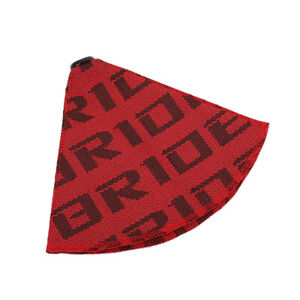 BRIDE RED HYPER FABRIC Shift Knob Shifter Boot Cover for MT/AT Car Universal