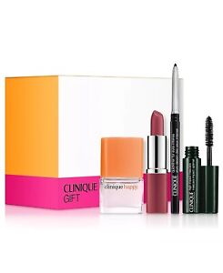 Clinique 4 pcs Makeup Travel Size Deluxe Samples Gift Set