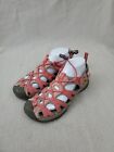 Keen Sandals Womens Size 8 Pink Closed Toe Drawstring Closure Waterproof Shoes