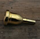 Vincent Bach 5 Gold Megatone Trombone Small Shank Mouthpiece  #MP128