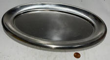 SUPER EMBELLISH Vollrath Solid Stainless Steel Oval 8064 TRAY
