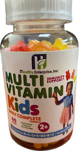 Multivitamin Gummies for Kids, 60 Gummies Vegetarian formula Gluten free