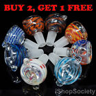 Colorful Glass Slide Bowl 14mm Water Pipe Hookah Head Piece Thick Slide Bowl