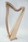 34 String Round Back Lever Harp in Ash