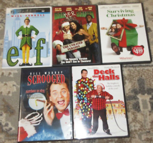New ListingUsed DVD LOT: 5 Christmas Themed for Adults