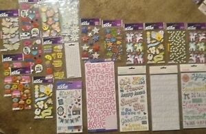 Sticko Stickers Lot -all Themes/New. 17 +/-packs & Extras.