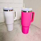 40 oz tumbler with handle and straw Sublimation