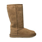 UGG CLASSIC TALL II CHESTNUT SUEDE BOOTS SIZE US YOUTH 3 FIT'S WOMEN'S 5 NEW