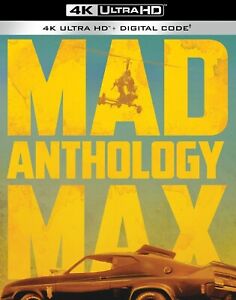 Mad Max Anthology Collection (4K UHD Ultra HD + Digital) **BRAND NEW** FREE SHIP