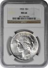 1923 Peace Silver Dollar MS64 NGC
